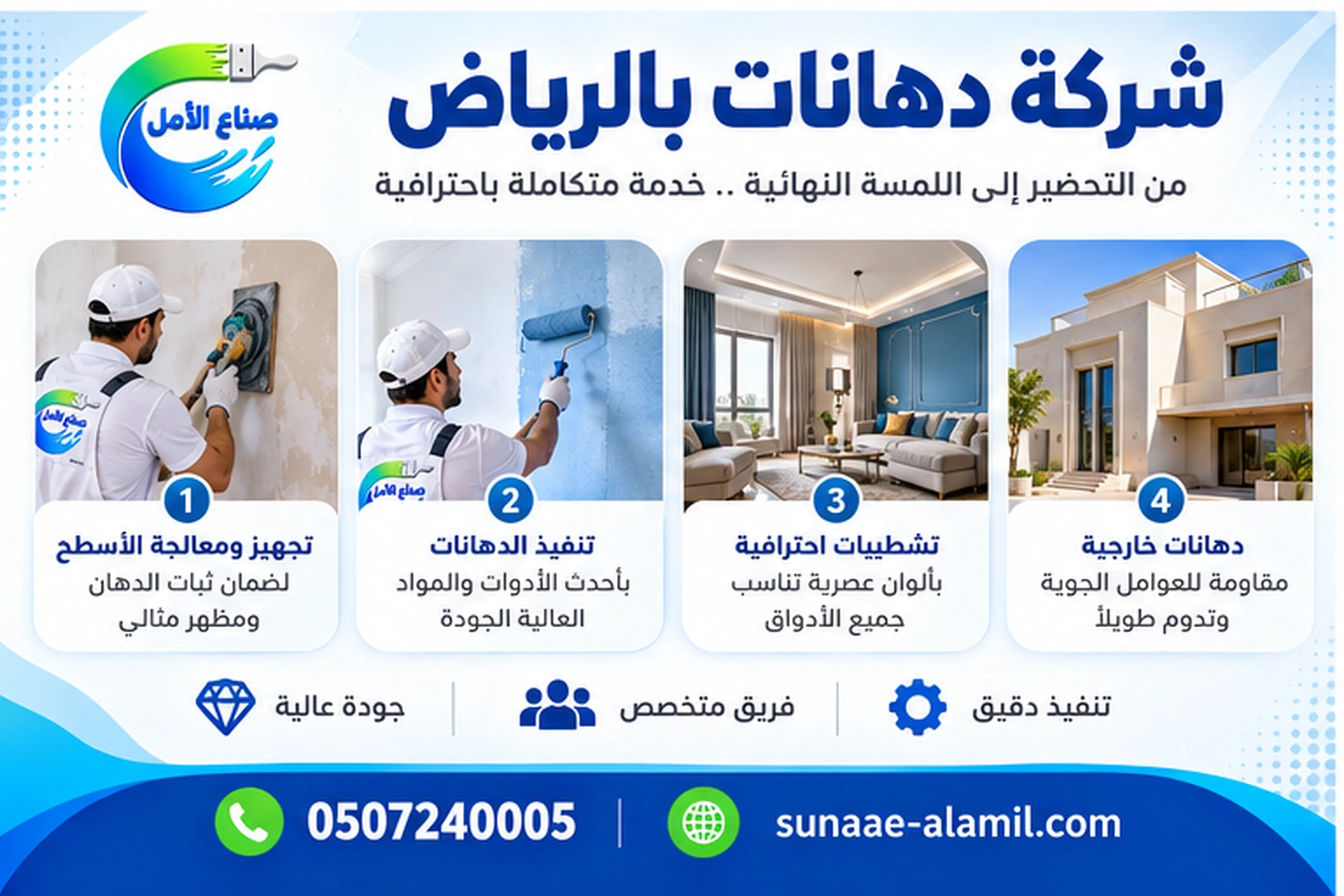 شركة دهانات بالرياض