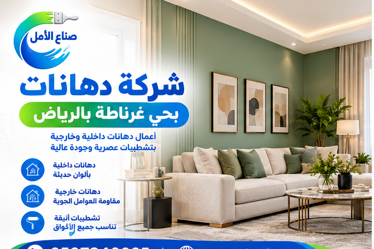 شركة دهانات بحي غرناطة بالرياض