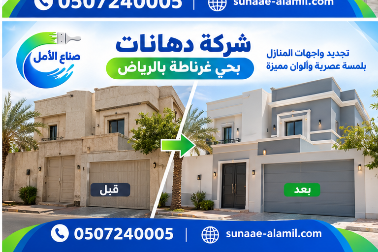 شركة دهانات بحي غرناطة بالرياض